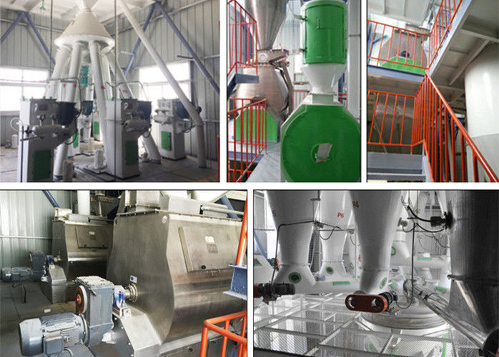 Pig Animal Feed Production Line 1 Ton Per Batch Animal Feed Premix Plant